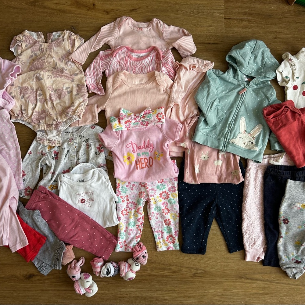 Baby girl 3-6 month batch